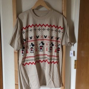 Winter Mickey Mouse shirt